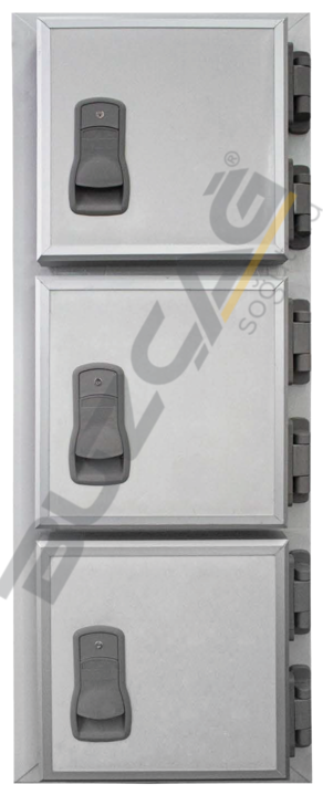 أبواب مفصلية لغرف التبريد والتجميد