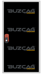 أبواب مفصلية لغرف التبريد والتجميد