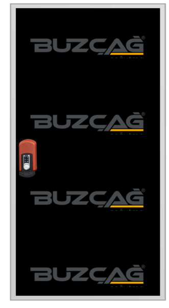 أبواب مفصلية لغرف التبريد والتجميد