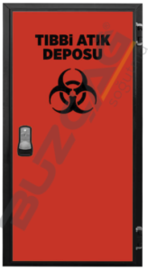 أبواب مفصلية لغرف التبريد والتجميد