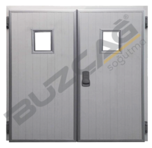 أبواب مفصلية ذات جناحين لغرف التبريد والتجميد